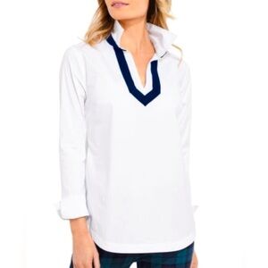 NWT Vineyard Vines Velvet Trimmed Popover Sz S